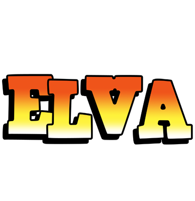 Elva sunset logo