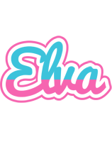 Elva woman logo