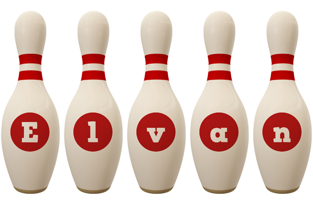 Elvan bowling-pin logo