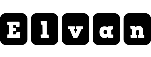 Elvan box logo