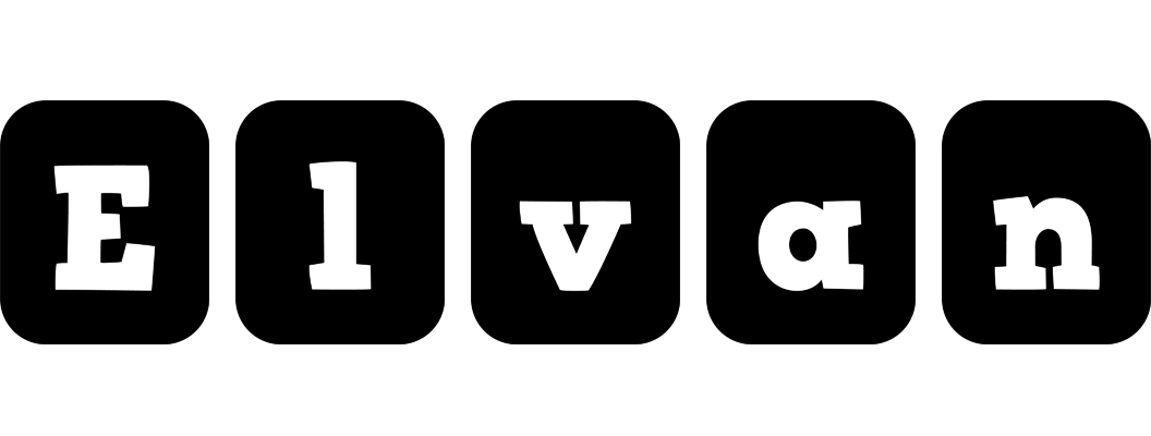 Elvan box logo