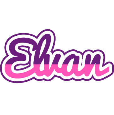 Elvan cheerful logo