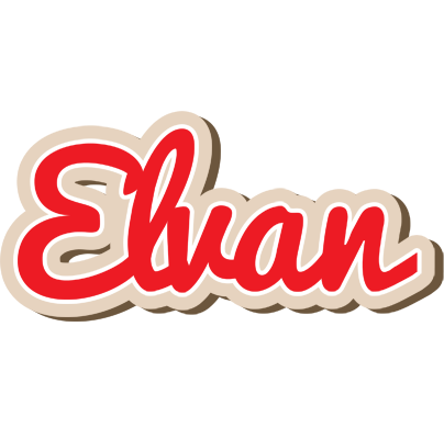 Elvan chocolate logo