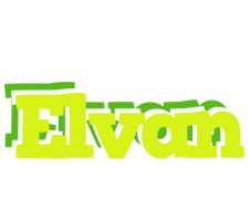 Elvan citrus logo