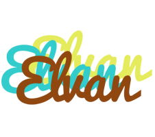 Elvan cupcake logo