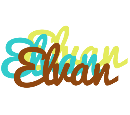 Elvan cupcake logo