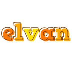 Elvan desert logo