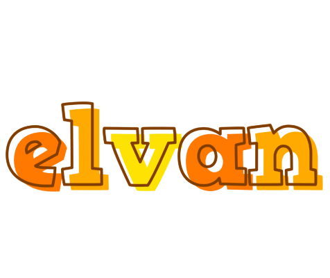 Elvan desert logo