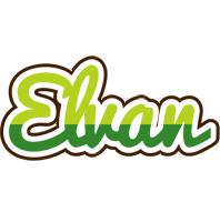 Elvan golfing logo