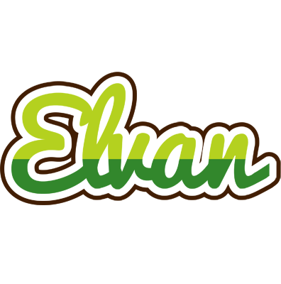 Elvan golfing logo