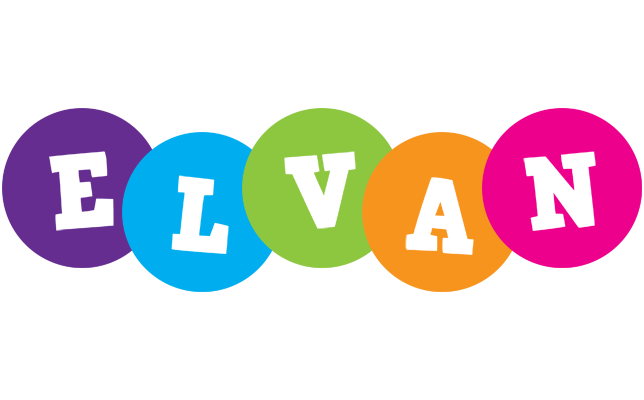 Elvan happy logo