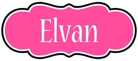 Elvan invitation logo