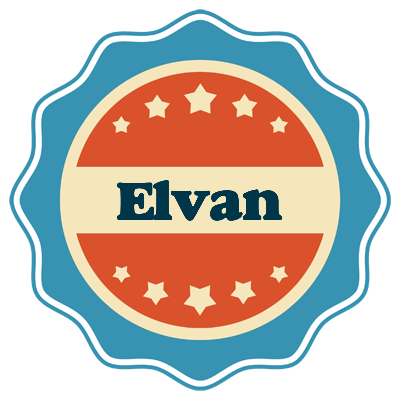 Elvan labels logo