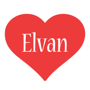 Elvan love logo