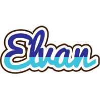 Elvan raining logo