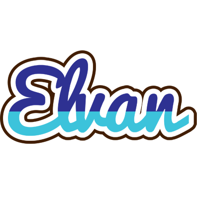 Elvan raining logo