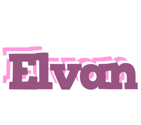 Elvan relaxing logo