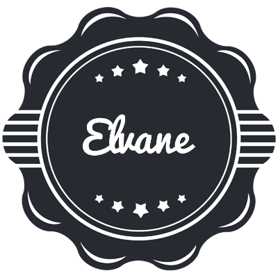 Elvane badge logo