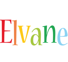 Elvane birthday logo