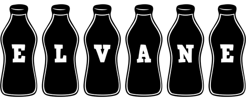 Elvane bottle logo
