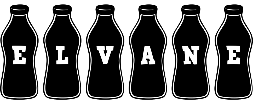 Elvane bottle logo