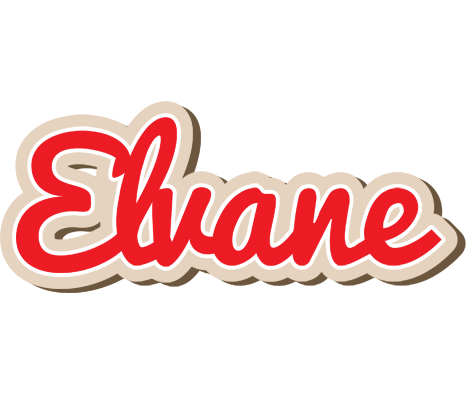 Elvane chocolate logo