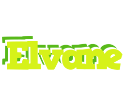 Elvane citrus logo