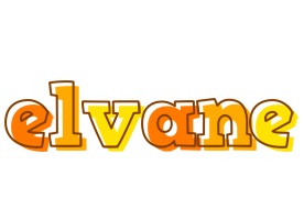 Elvane desert logo