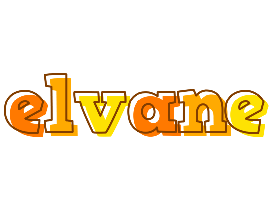Elvane desert logo