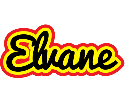 Elvane flaming logo