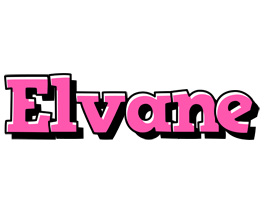 Elvane girlish logo