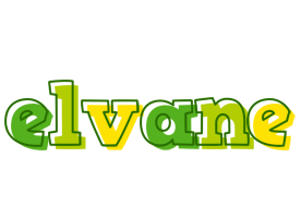 Elvane juice logo