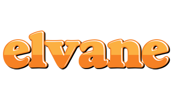 Elvane orange logo