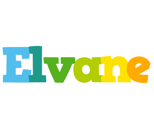 Elvane rainbows logo