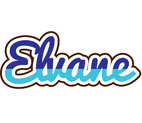 Elvane raining logo
