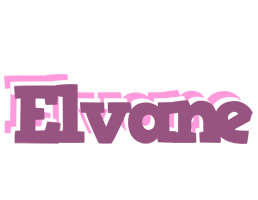 Elvane relaxing logo
