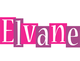 Elvane whine logo