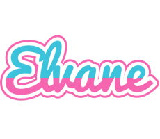 Elvane woman logo