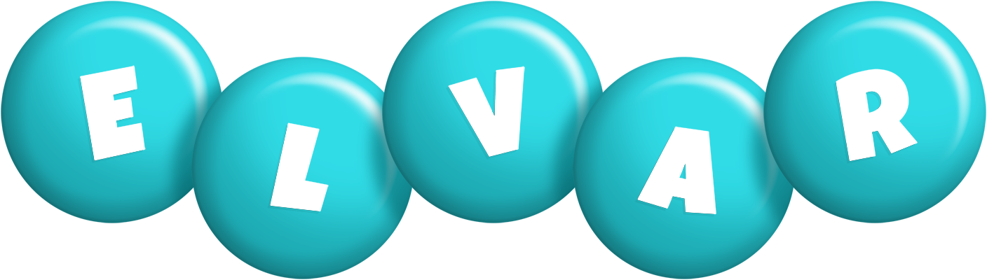 Elvar candy-azur logo