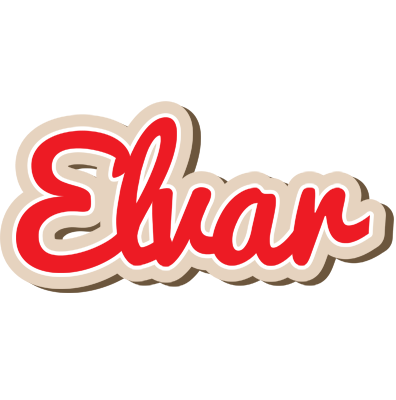Elvar chocolate logo