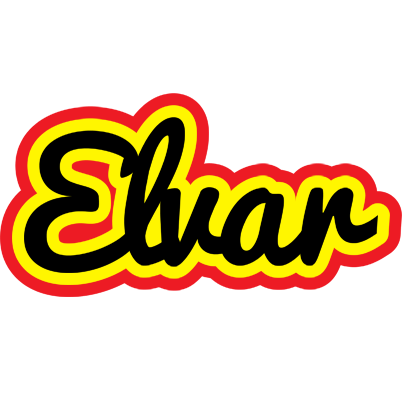 Elvar flaming logo