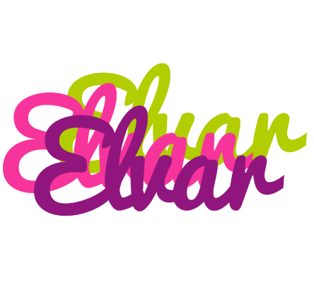 Elvar flowers logo