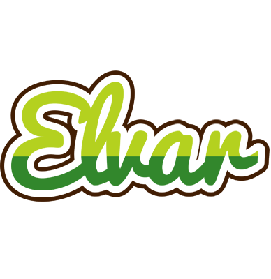 Elvar golfing logo
