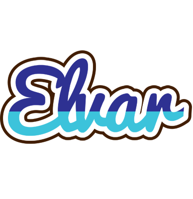 Elvar raining logo