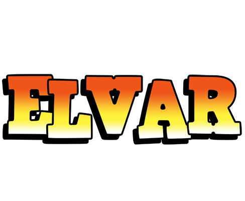 Elvar sunset logo