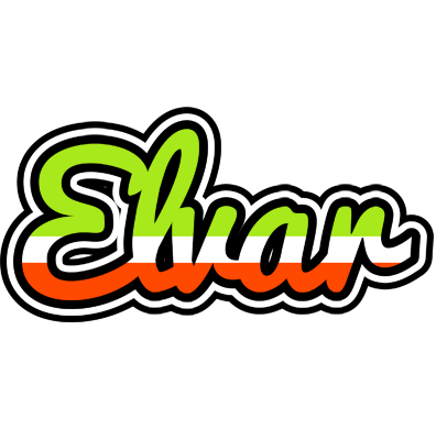 Elvar superfun logo