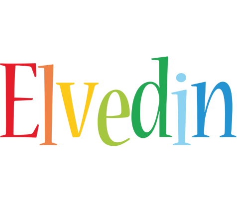 Elvedin birthday logo