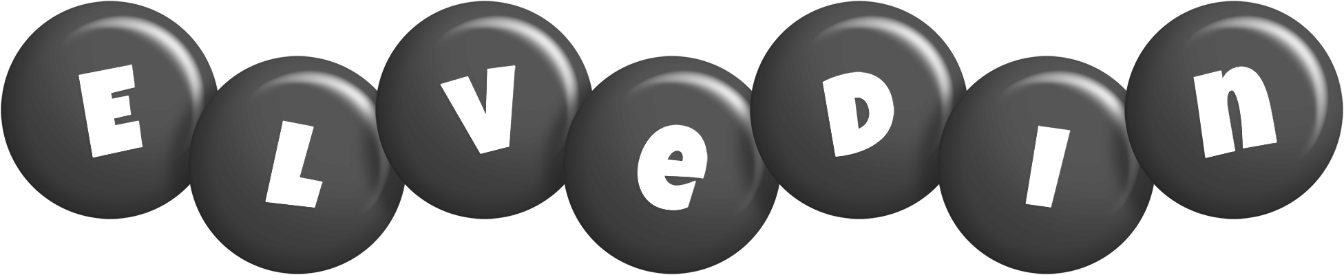 Elvedin candy-black logo