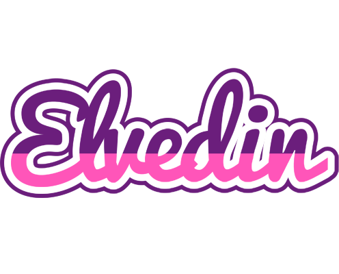 Elvedin cheerful logo