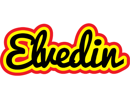 Elvedin flaming logo